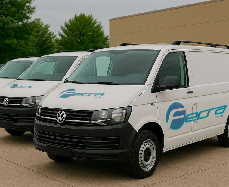 Interior de vans para renta empresarial